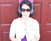 Hot Pink Holler Mouse Headphones