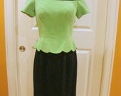 Chic Vintage English Designer Dress