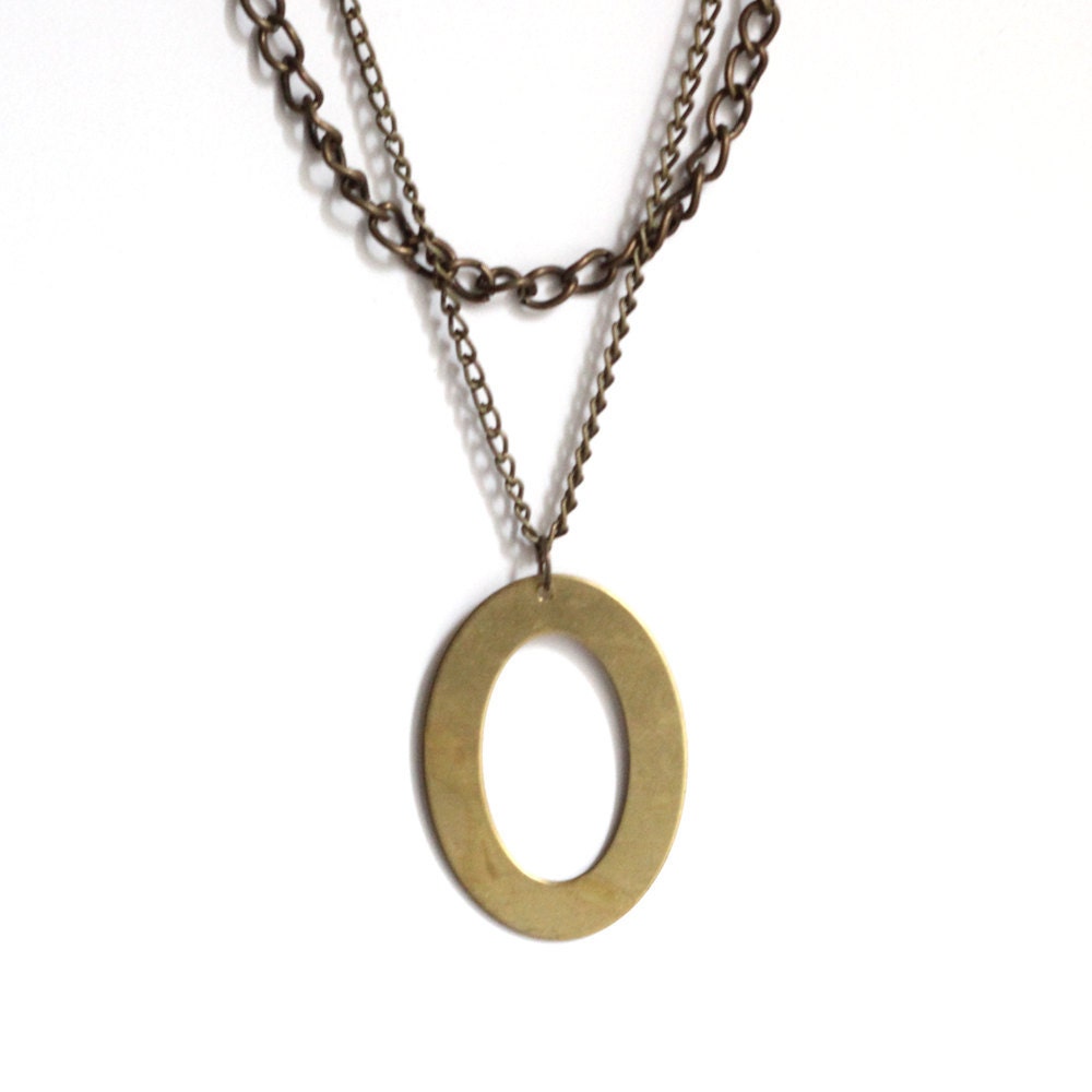 lucky number necklace - no.0