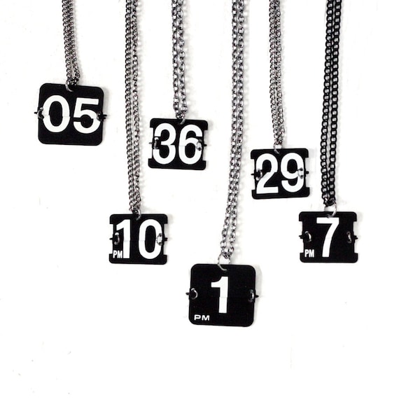 perpetual necklace - custom number