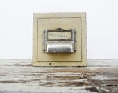 Vintage Long Metal Industrial Box
