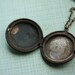 Hot Air Balloon Locket Pendant, Long Unique Necklace, Dark Vintage Locket, Gold Jewellery, Whimsical Jewelry