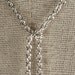 Long Lariat Necklace with Silver Feather and Key, Long Pendant Jewellery, Tie Jewelry, Simple, Bridal Fashion, Bridesmaids