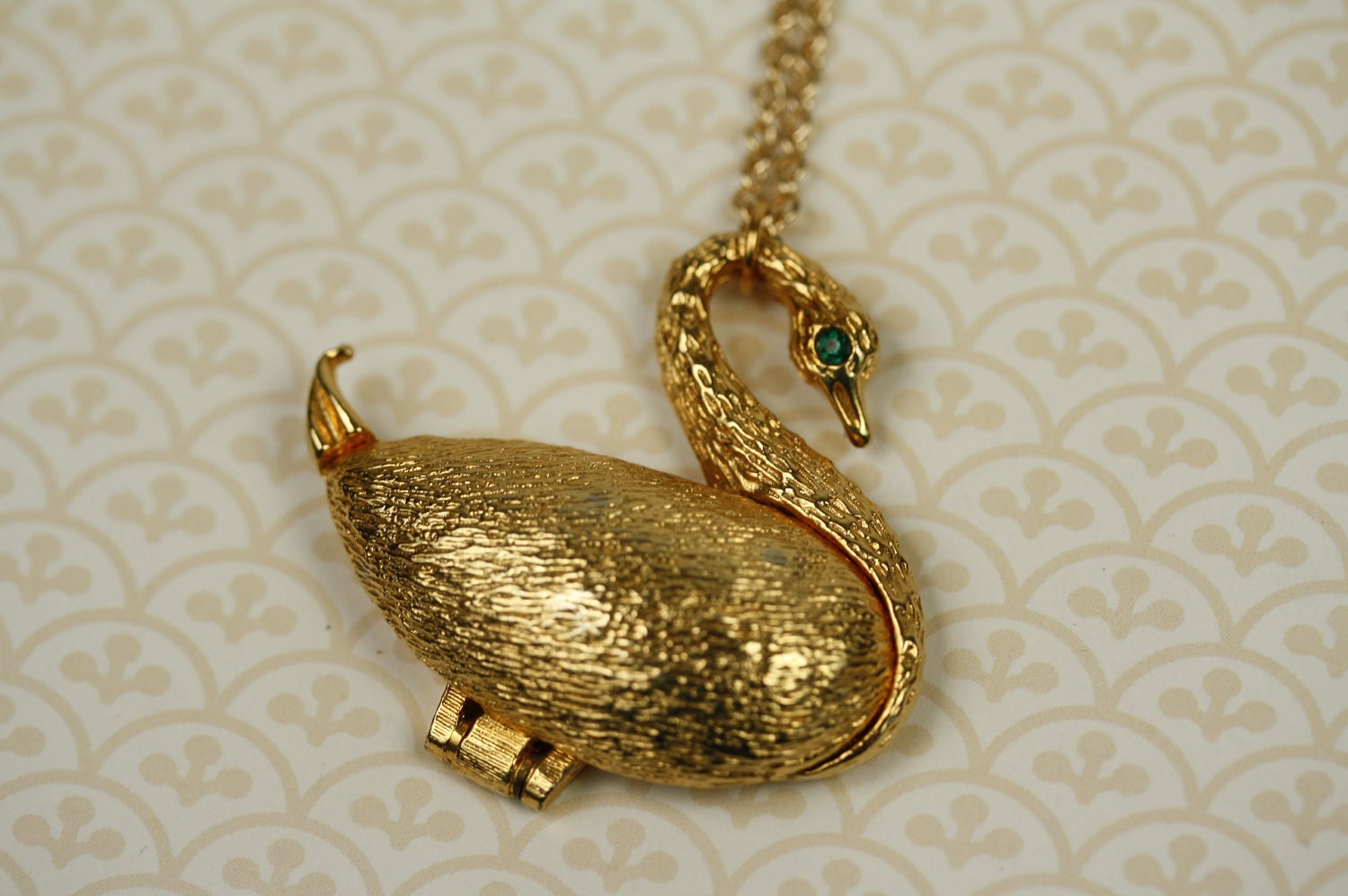 Swan Locket