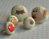 In The Woods - Push Pin Thumbtack Set of 5