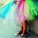 Tutu, Rainbow Sherbet, Newborn- 6 years, birthday, photo prop,ballet, Halloween costume, Costumes