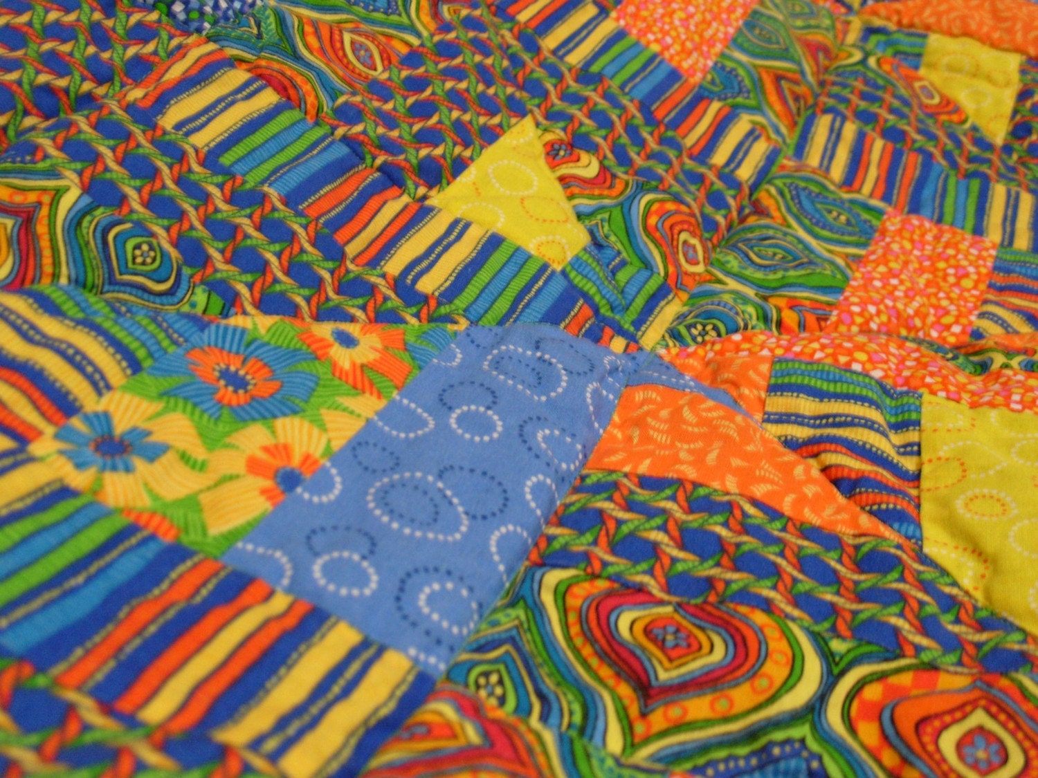 Cheerful Baby Quilt