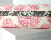 Personalized Cosmetic Makeup Bag - Floating Buds - Made to Order
