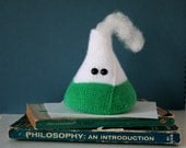 Knit your own Amigurumi Frothing Flask (pdf knitting pattern)