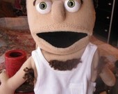MeUglyhubby, custom portrait puppet