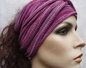 Eco Headwrap Raspberry Fuchsia Maxi size