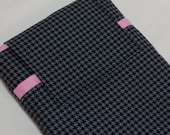 iPad Sleeve Case Cover iPad 2 Case Tablet Cover - Houndstooth in gray