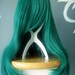 Vintage Jade -Teal Long Wig - FREE SHIPPING