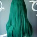 Vintage Jade -Teal Long Wig - FREE SHIPPING