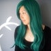 Vintage Jade -Teal Long Wig - FREE SHIPPING