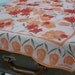 Vintage Orange, Red and Green Scarf by Halston