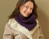 Little Brandi Cowl - Grape