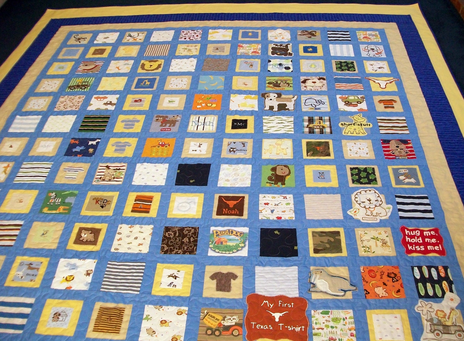 Baby Onesie Quilt