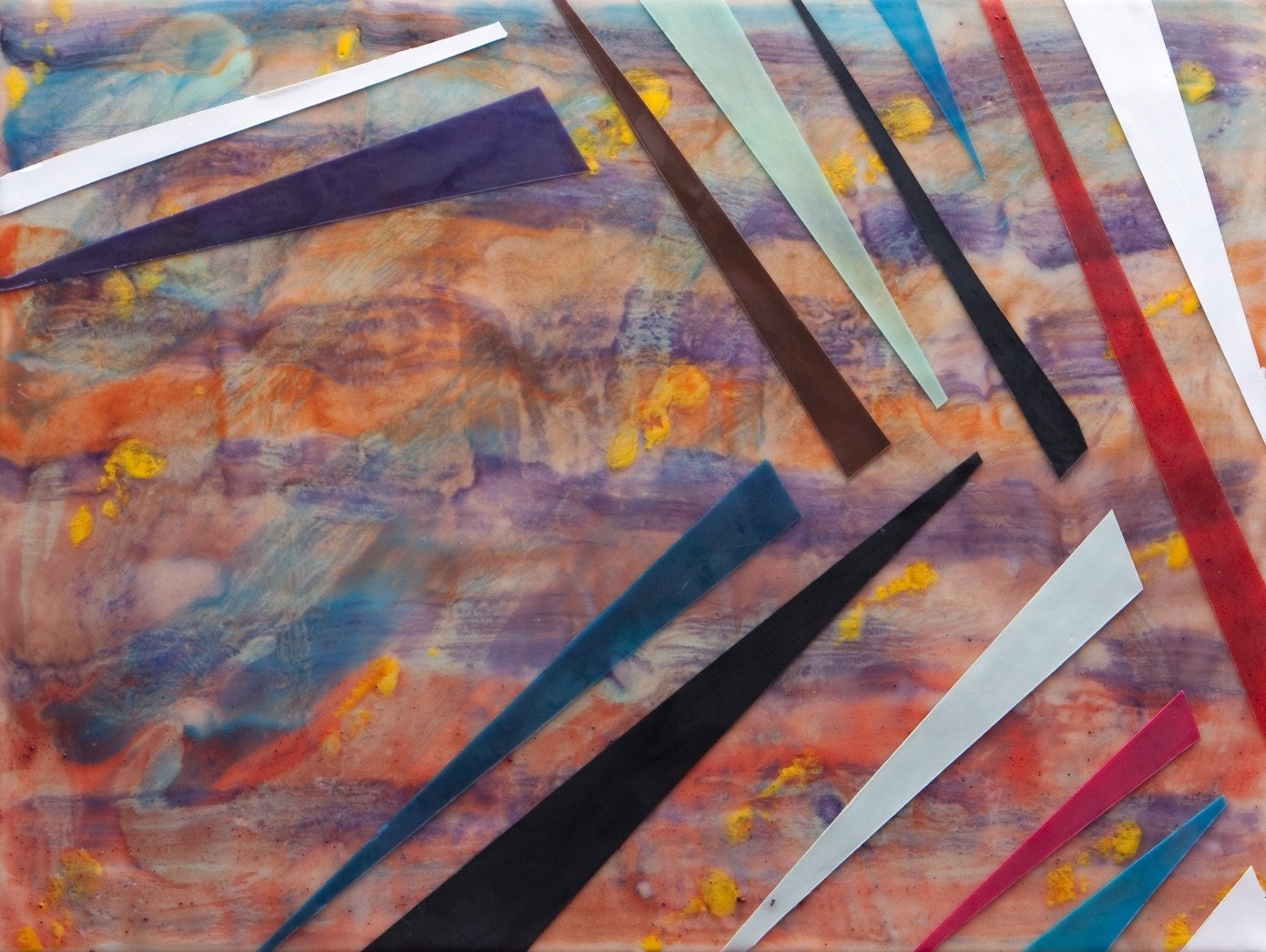 Go With the Flow (15 1/2 x 16 5/8)