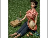 ANY 8 x 12 Barbie photo with 12 x 16 white mat