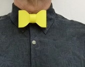 Plastic Recycle, Neck Bow Tie, Yellow, Blue, White, Red