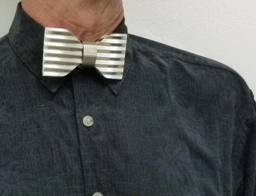 Metal Can Recycle, Neck Bow Tie