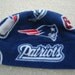 New England Patriots Fleece Hat Sizes Newborn Baby , child , or Adult