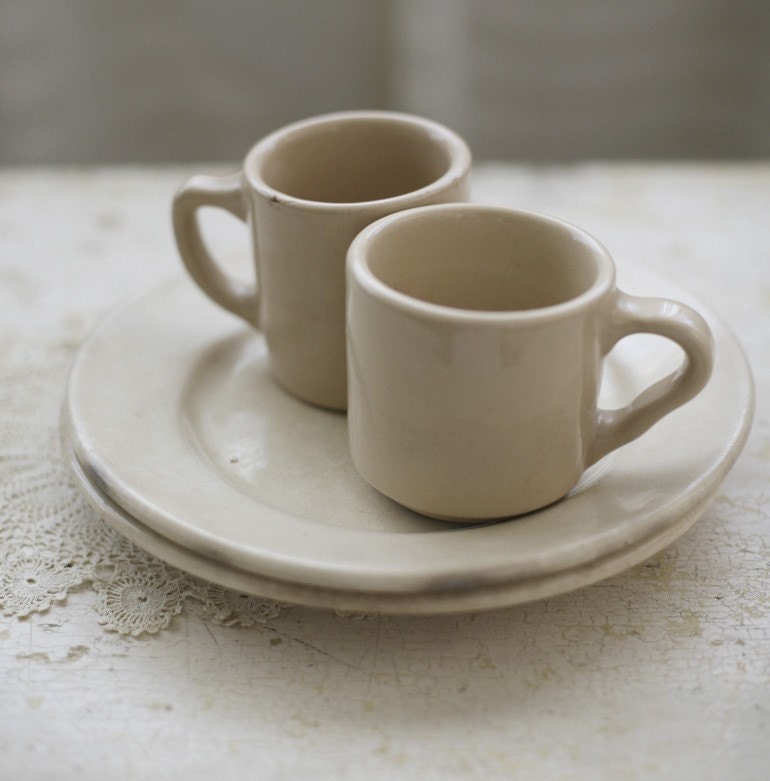 ON SALE four piece ironstone set