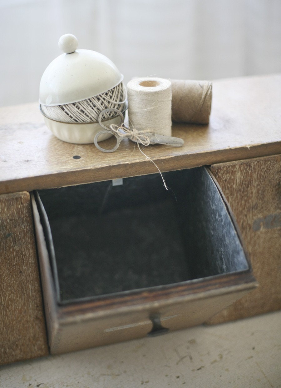 four bin mercantile cabinet
