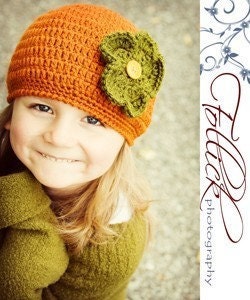 Olive Flower    fits 3 to 6 year olds
