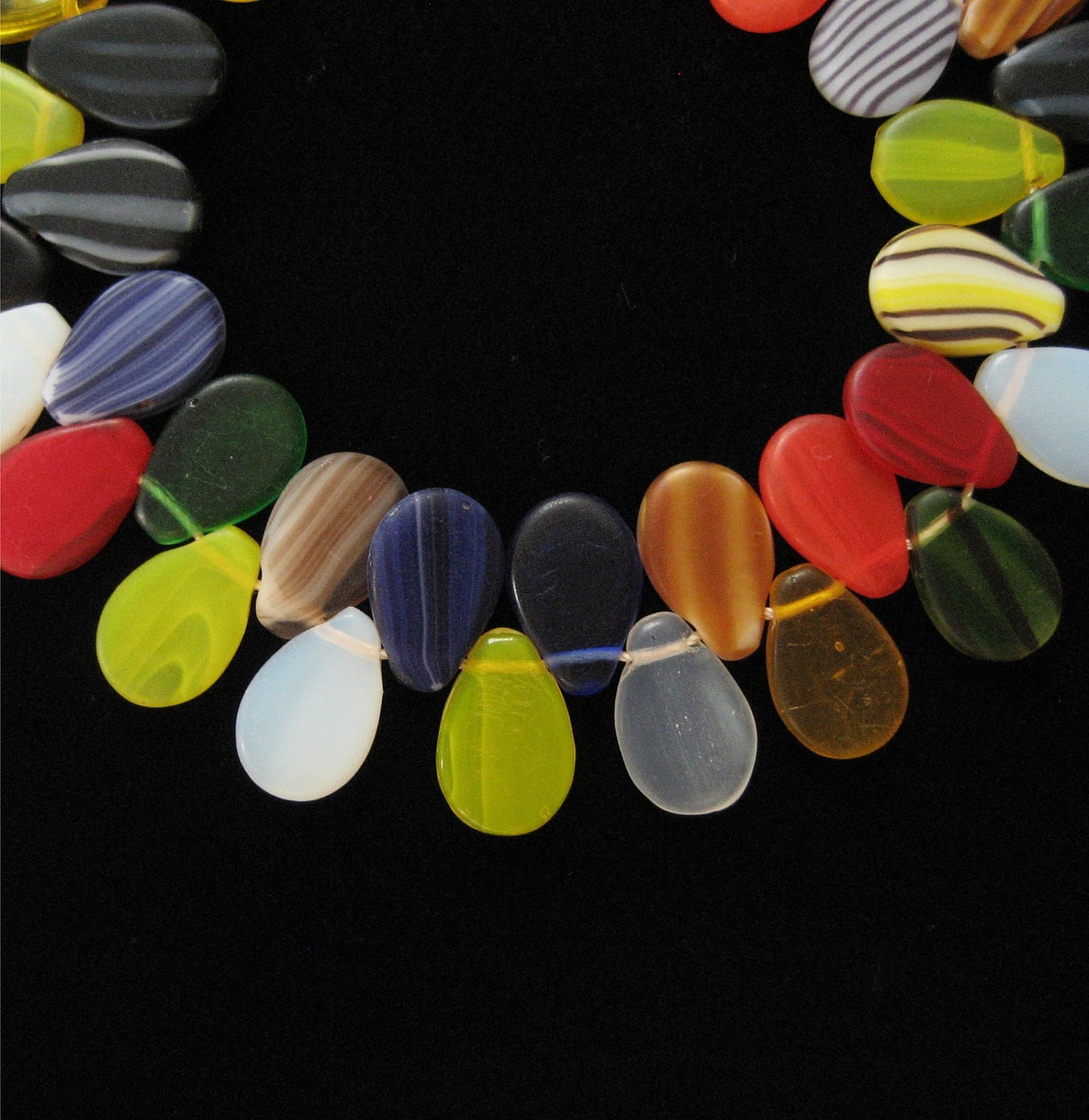 Vintage Czech Glass African Wedding Beads