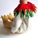 Baby Parrot Hat, Booties and Collar Set, Knitted Baby Costume Gift - Available in size 9-18 months old