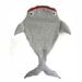 Baby Shark Sleeping Bag - Handmade Knitted Baby Costume, 3-12mths