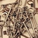 READY2SHIP, Antique Keys, Skeleton Keys, Brass, Steampunk, Fairytale, Storybook - 6x9 - Signed Fine Art Photograph - Kimberly Kling