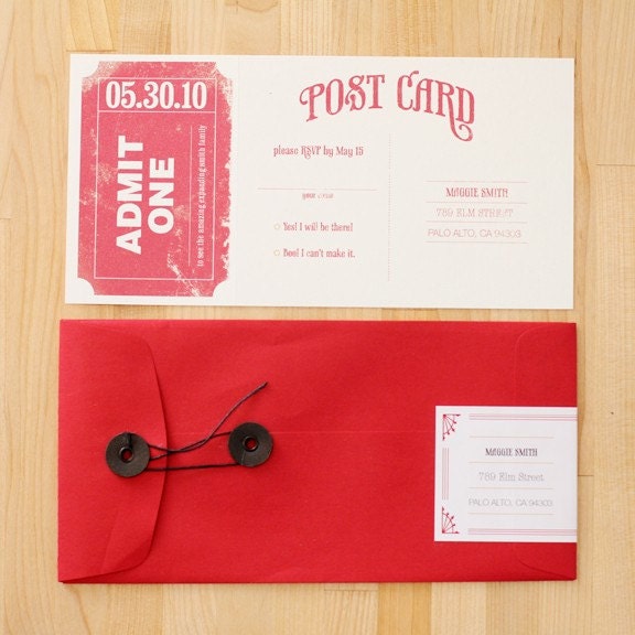 Circus Invitation