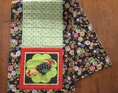 Fanciful Funky Chicken Table Runner