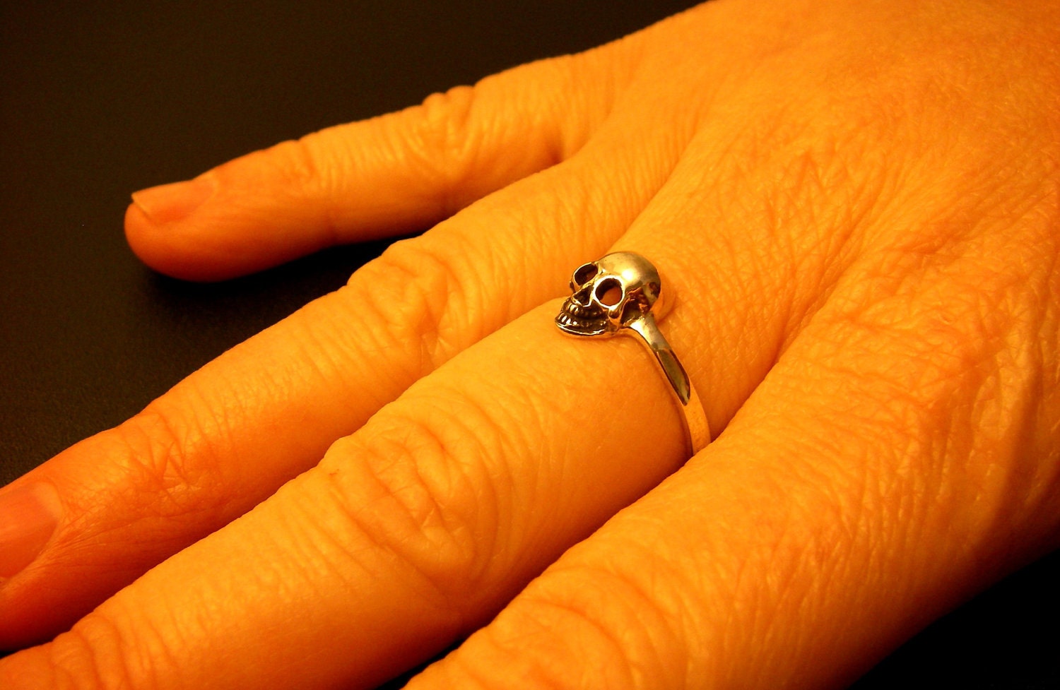 Sterling Silver Skull Ring