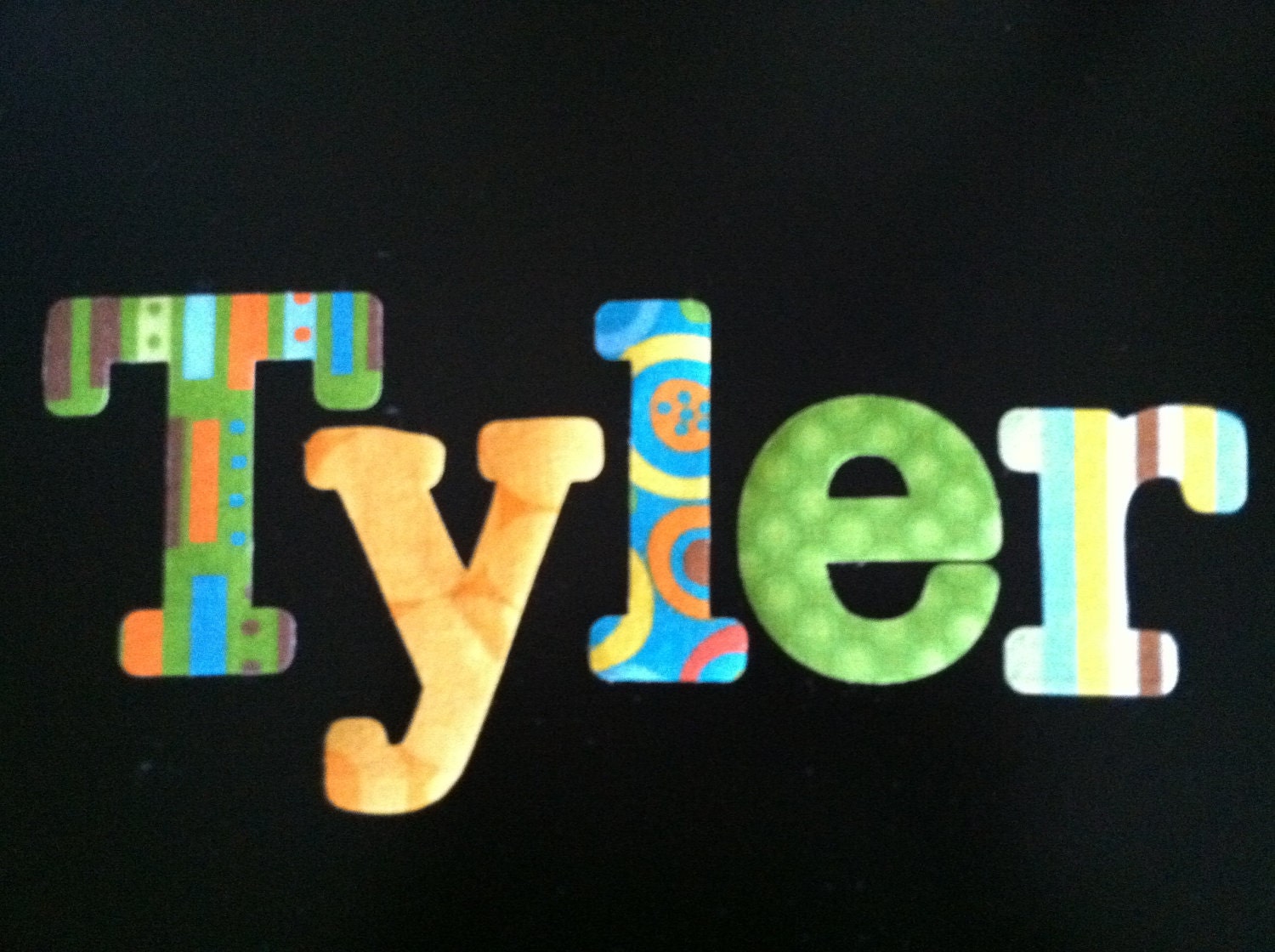 DIY Iron on Applique- - - - NAME up to 6 letters- - - Boy or Girl