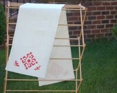 Fancy Apricot Needle Felted Table Runner SALE