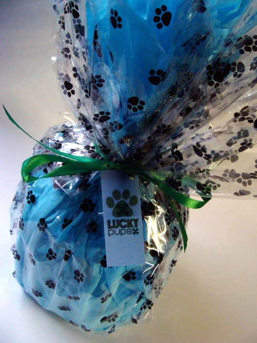 Paw Print Gift Wrap