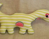 Handmade Softie - Baby Watermelon Bronty Dinosaur