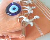 Turkish bath towel fashion peshtemal orange clothing Bath and Beauty Bathroom Home baby bath towel beach towel spa yoga