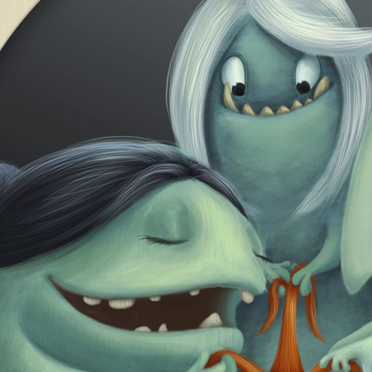 Maddie's Monsters - Print