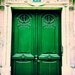 Paris Print - Emerald Green Door Photography -  No 39 -  paris decor, parisian wall art, rustic, door art