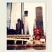 Chicago Photography - Train Wall Art, Urban Home Decor - From the Loop - Chicago train print, subway decor, Etsy Wall Decor