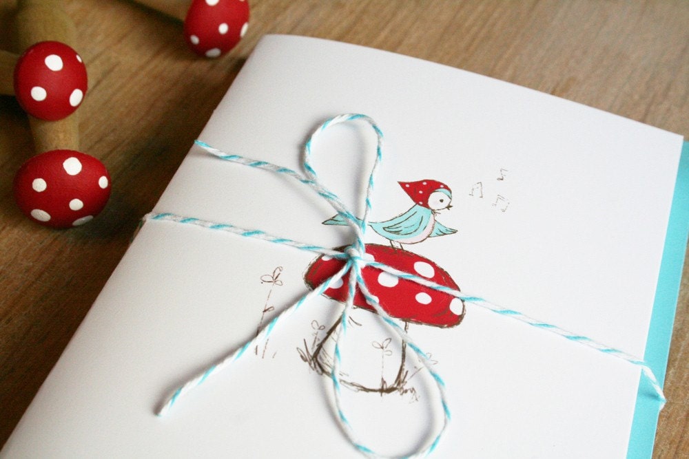 Sweet Little Note - Set of 8 Notecards