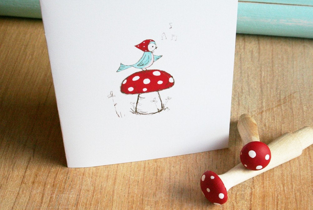Sweet Little Note - Set of 8 Notecards