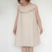 Crinkle cotton dress for girl.