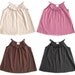 Crinkle cotton dress for girl.