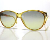 10% OFF SALE - 80's Vintage Sunglasses - German Two-Tone Optyl Shades